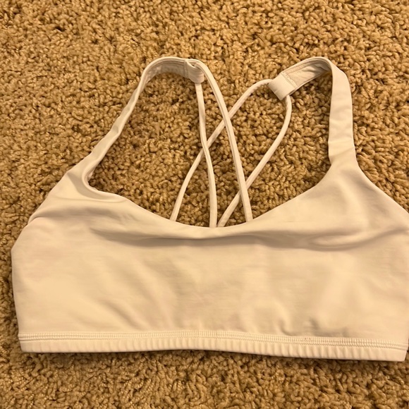 lululemon athletica Tops - Lululemon Sports Bra -White